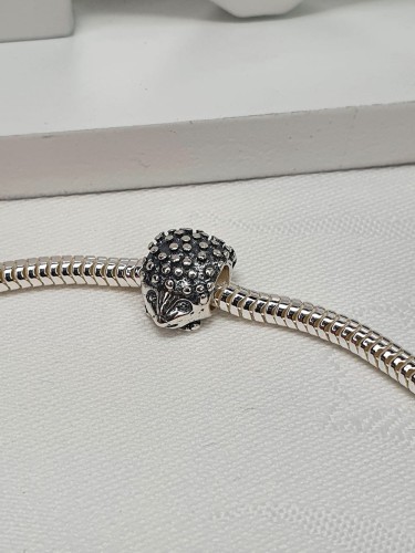 Charms jeżyk oksydowany srebro próba 925