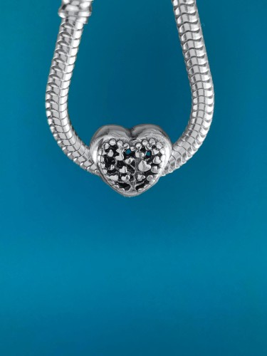 Charms Drzewko z Serduszkami Srebro Próba 925