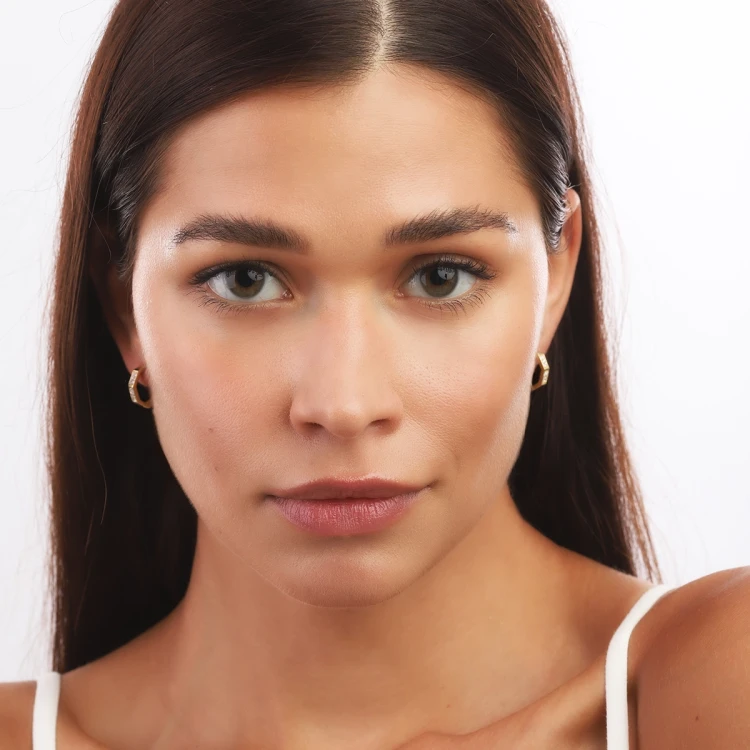 Pozłacane Kolczyki Clara