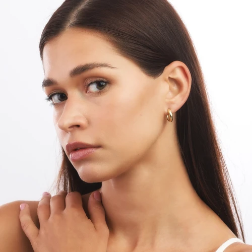 Pozłacane Kolczyki Arco