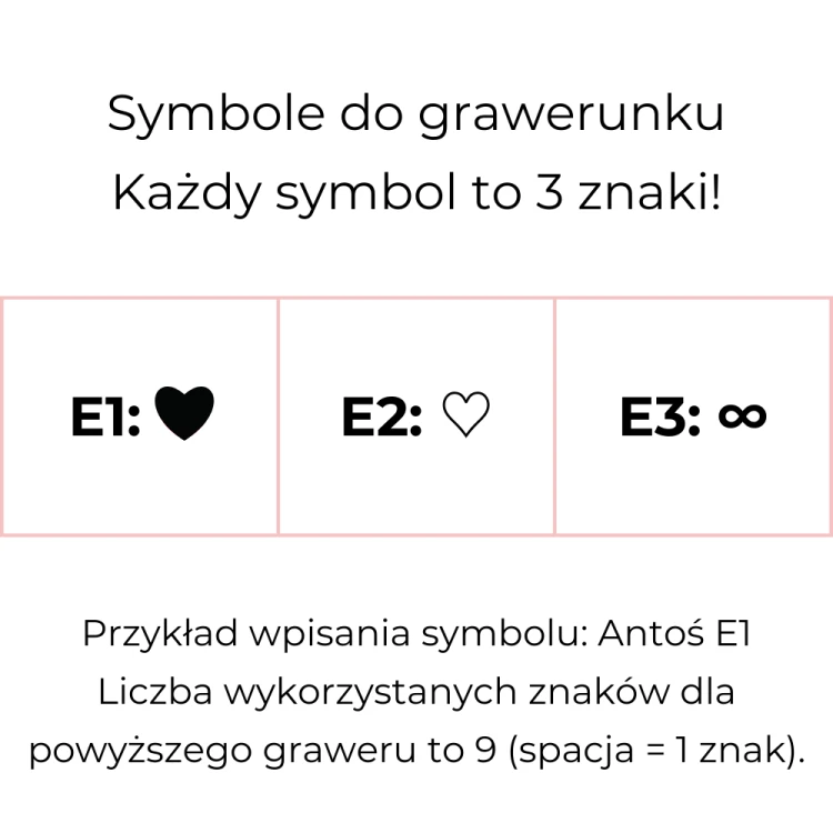 Symbole do grawerunku