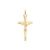 Złoty Krzyżyk z Jezuskiem Zawieszka Próba 585
