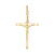 Złoty Krzyżyk Duży z Jezuskiem Zawieszka Próba 585