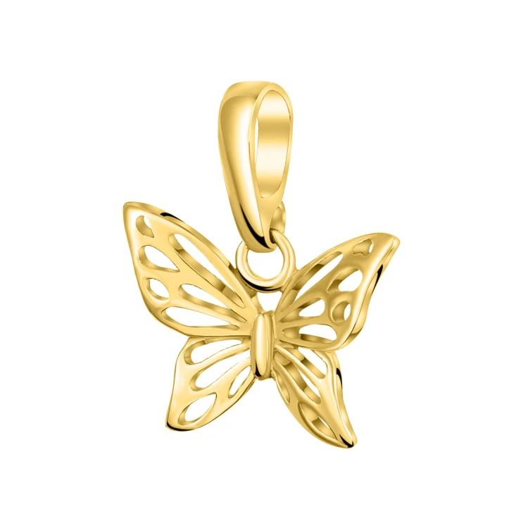 Złota Zawieszka Motylek Próba 375