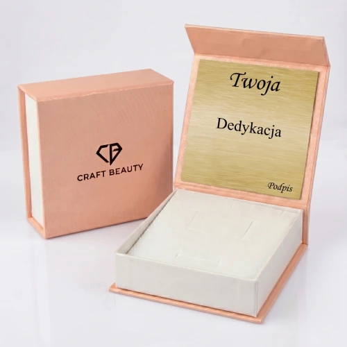 Pudełko Na Biżuterię Grawerowana Tabliczka Dedykacja