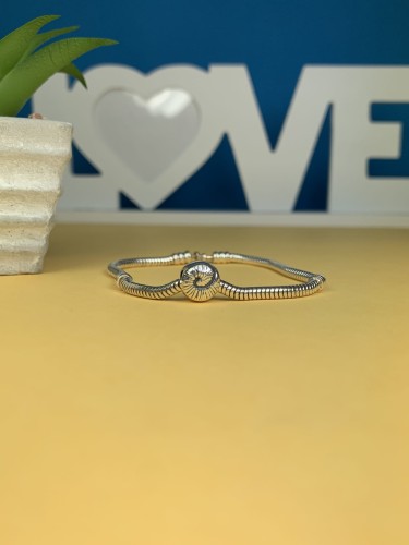 Srebrny Charms ślimak próba 925